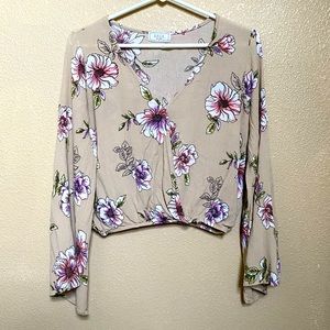 SAGE | Floral Blouse